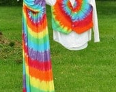 CUSTOM Tie Dye Gown Dress Perfect for Homecoming Prom or Wedding Party