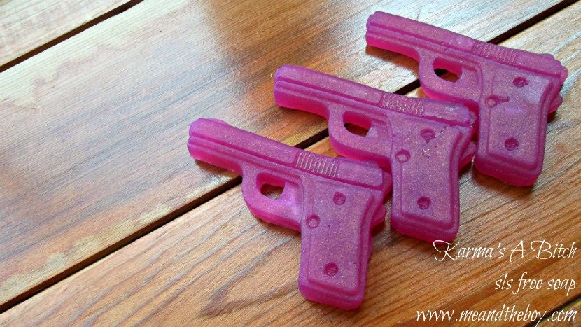 Karma's a bitch SLS free soap. 3 1oz pieces