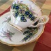 Clan Gordon English Royal Stafford Bone China Vintage Teacup & Saucer Set - Scottish Tartan - Heather - Family Crest