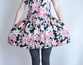 floral vintage dress