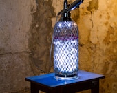 Table Lamp Upcycled Vintage Syphon Decorative Lamp