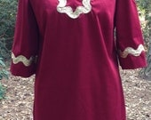 FSU Game day dress 3/4 length sleeves