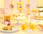DIY printable birthday party package - puppy pawty