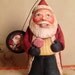 Folk Art One of a Kind Santa Claus Ornament Vintage Style Art Original Primitive