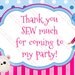 Eskimo Doll -  Birthday Party Printable - Baggie Topper