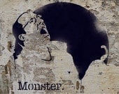 Buster Bluth: I'm a Monster Stencil (Arrested Development)