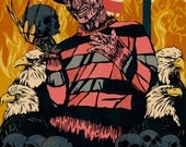 16 x 20 Inch American Nightmare - Freddy Krueger Print