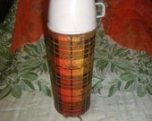 SAlE HAlF Off Vintage King Seeley Thermos Pint Sized with Glass Liner Shabby Chic Now Only 3 USD