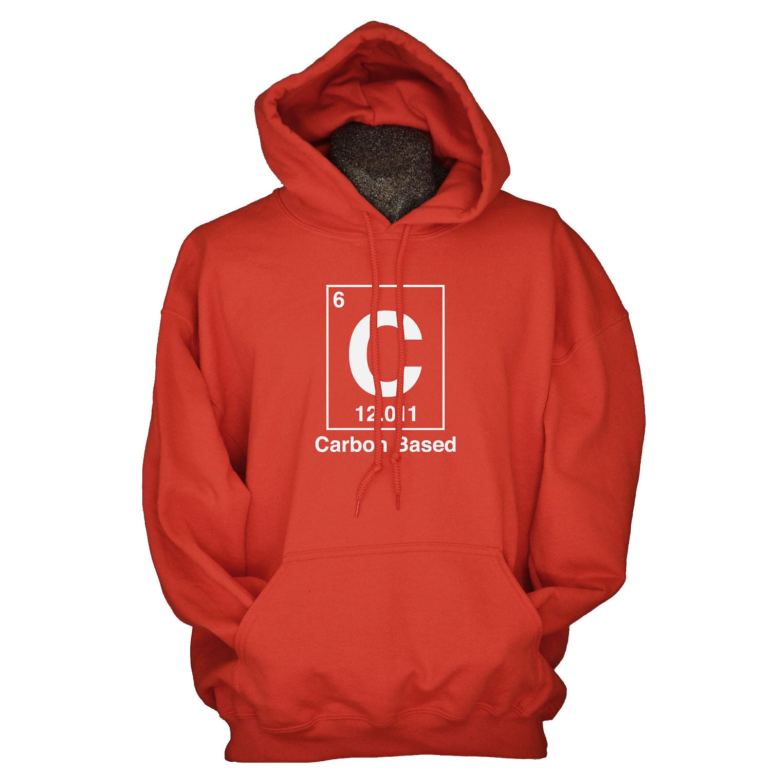 Carbon Based life form human science geekery hoodie for men women youth teen kids chemistry sweater s m L xl 2xl 3xl