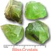 1 Jumbo KRYPTONITE Superman Rock - Natural Green Calcite Crystal w/ Card, Bag - Healing Stone, Reiki, Feng Shui, Wicca, Jewelry & Crafts