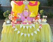 BEAUTY and the BEAST Inspired Complete Party Printable - BELLE Party - Girl Birthday - Disney Princess - Shower - ladies - Krown Kreations Il_170x135