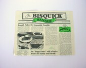 The Bisquick Banner - Spring 1981 - Volume II, Number 1 - Fold-out Leaflet - General Mills Inc.