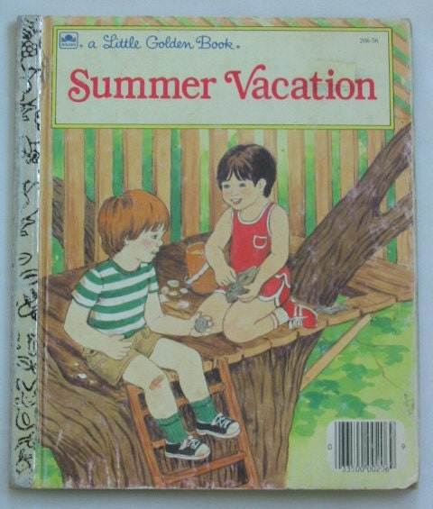 Summer vacation (A Little golden book) Edith Kunhardt and Kathy Allert