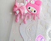 CUSTOMISED kawaii melty decoden case for iPhone 4