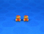 Super Mario 8-bit Earrings