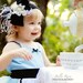 Alice's Big Black Bow Headband Alice In Wonderland Theme by London Raquel
