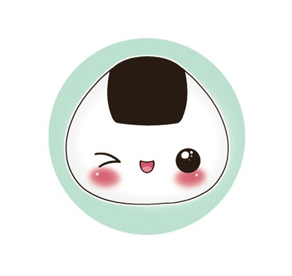 ONIGIRI - Kawaii Pin Badge