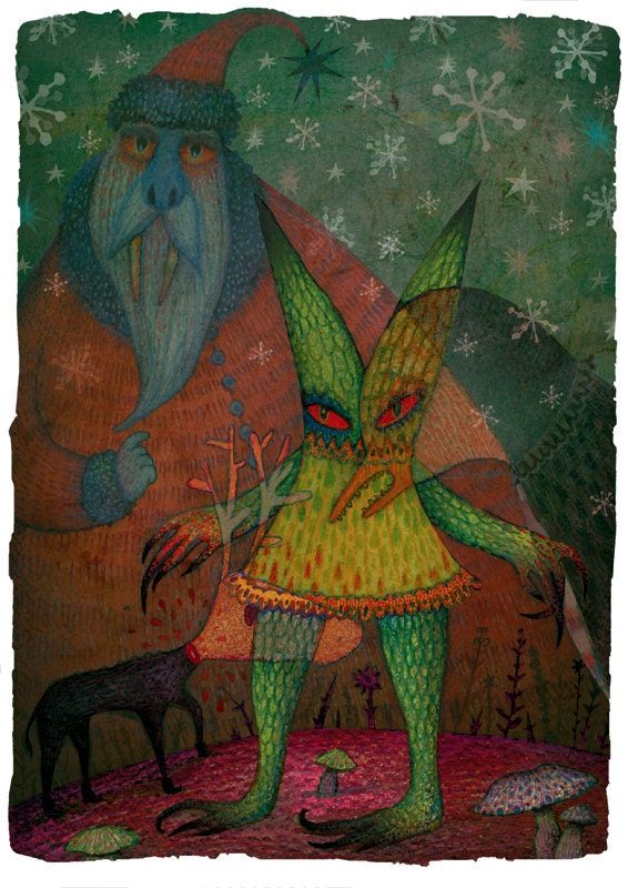 Lost - A4 giclee print