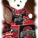 Ohio State Buckeyes College Football Fleece Sports Baby Blanket