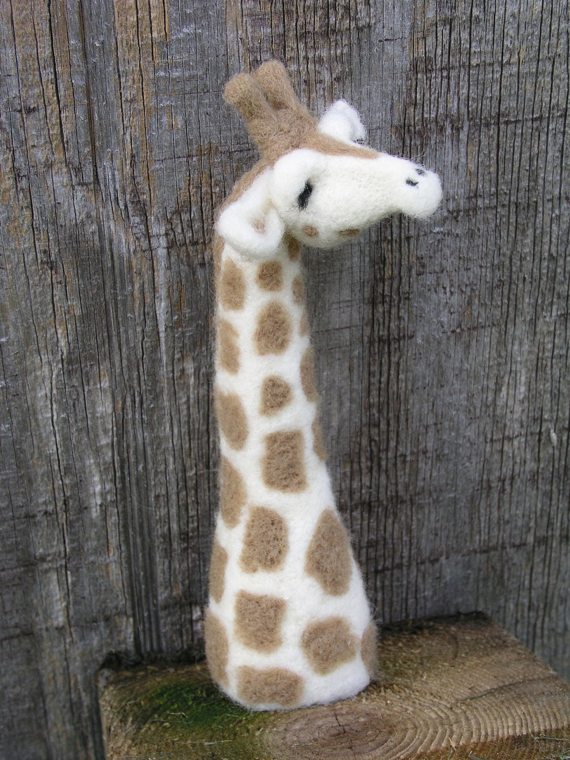 Giraffe Finger Puppet