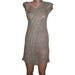 Women Dress Tunic, Freeform, Crochet Dress, Grey Tunic Dress,Fashion, Gift for Her, OOAK