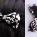 Magic Forest Bow Tie Hair Clip - Summer 2012 Collection - Black White Animals Forest Woodland Creatures Safari Horse Sea Birds Bugs Zoo