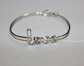 Silver Filled LOVE Bracelet