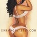 Curvy Pinup in Lingerie - Miss Booty - Original Painting