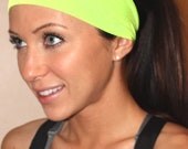 Manda Bee's Luscious Yoga Headband in Mojito Green