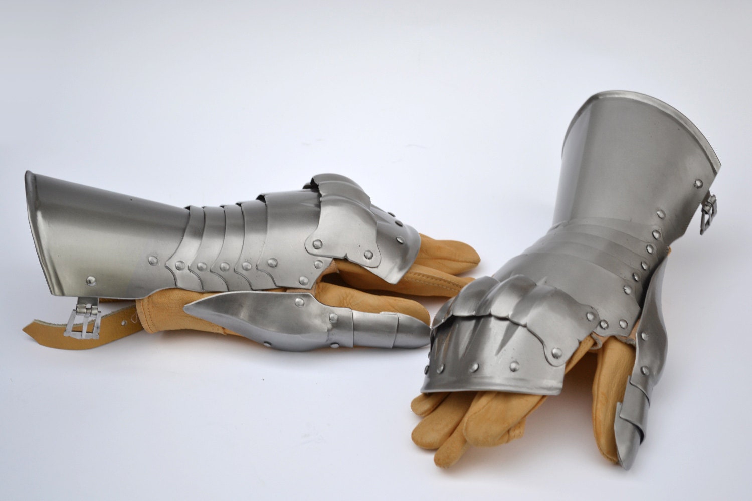 Hand-Made German Demi-Gauntlets, C.1510