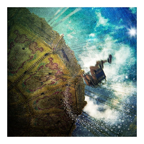 MAGIC DUST -- 6 x 6 carnival fine art limited edition giclee print signed and numbered