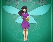 Fairy for a Day: Custom Illustrated Storybook Featuring Your Child