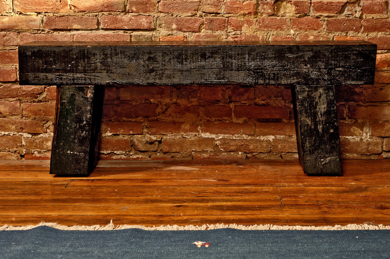 Railroad Tie Indoor / outdoor bench