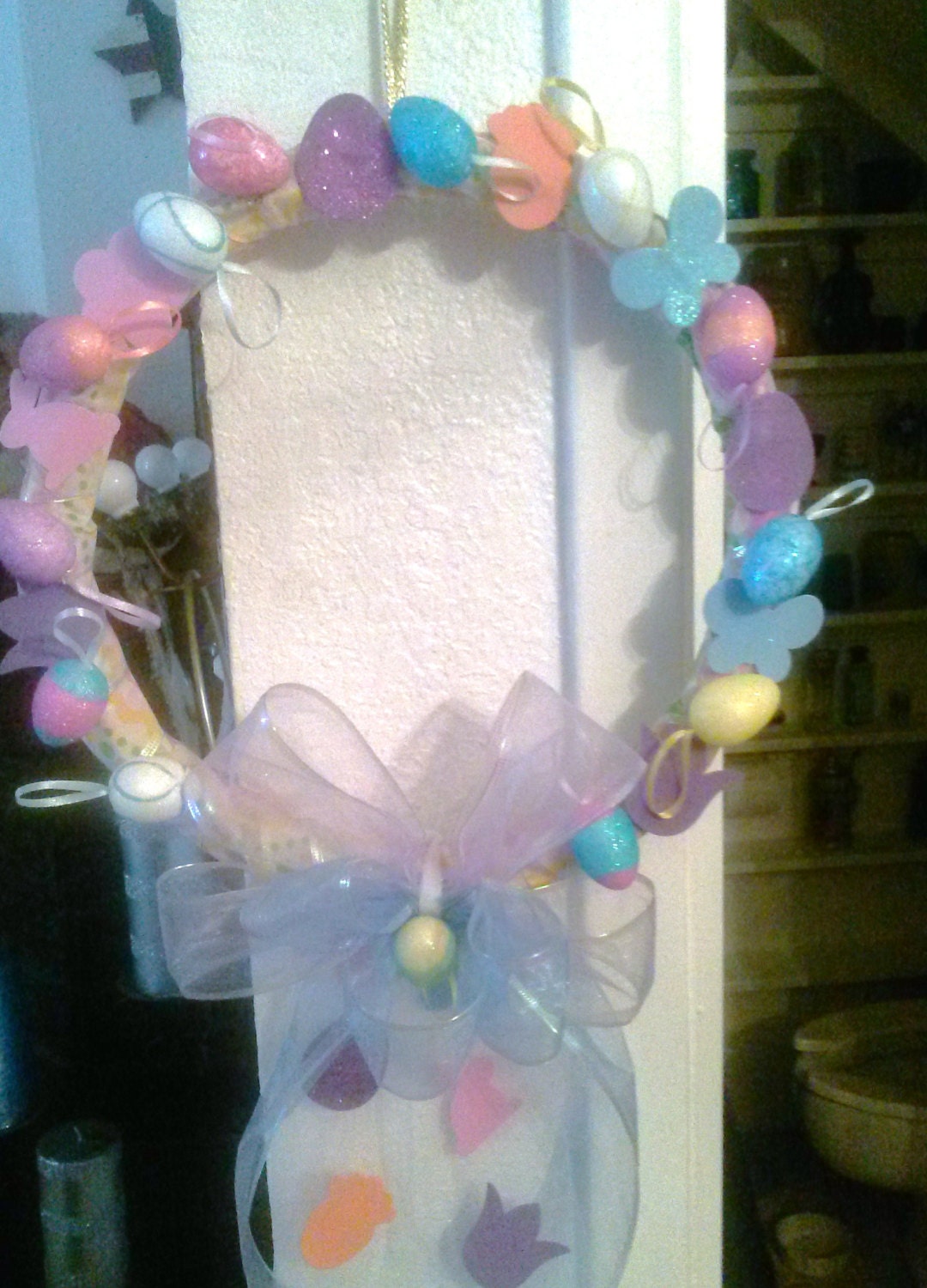 Handmade Easter wreath