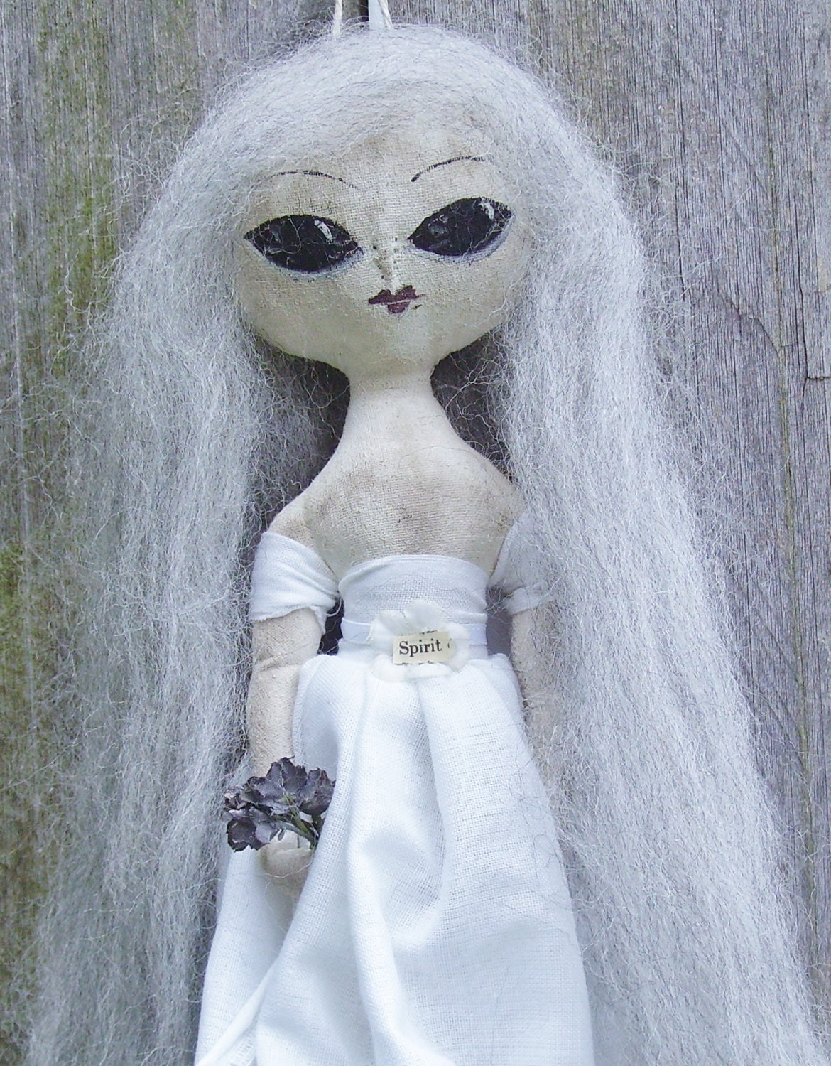 Art Doll Ghost Primitive Folk Art Halloween