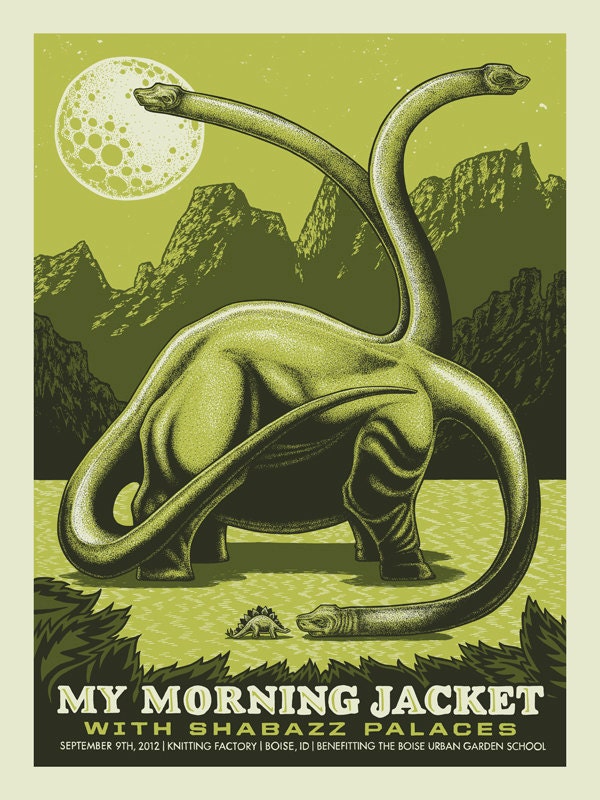 My Morning Jacket Gigposter // 18x24