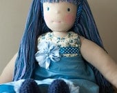 Waldorf Doll Blossom  - 18 inch  - Ready to Ship