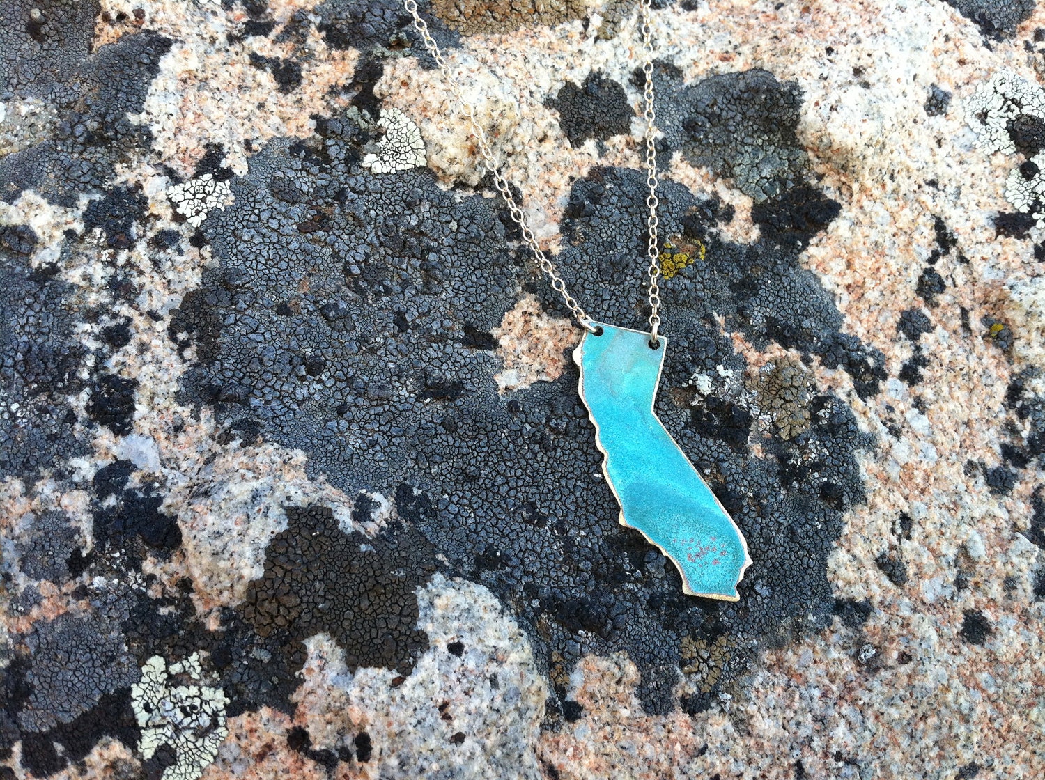 California Necklace Handcrafted