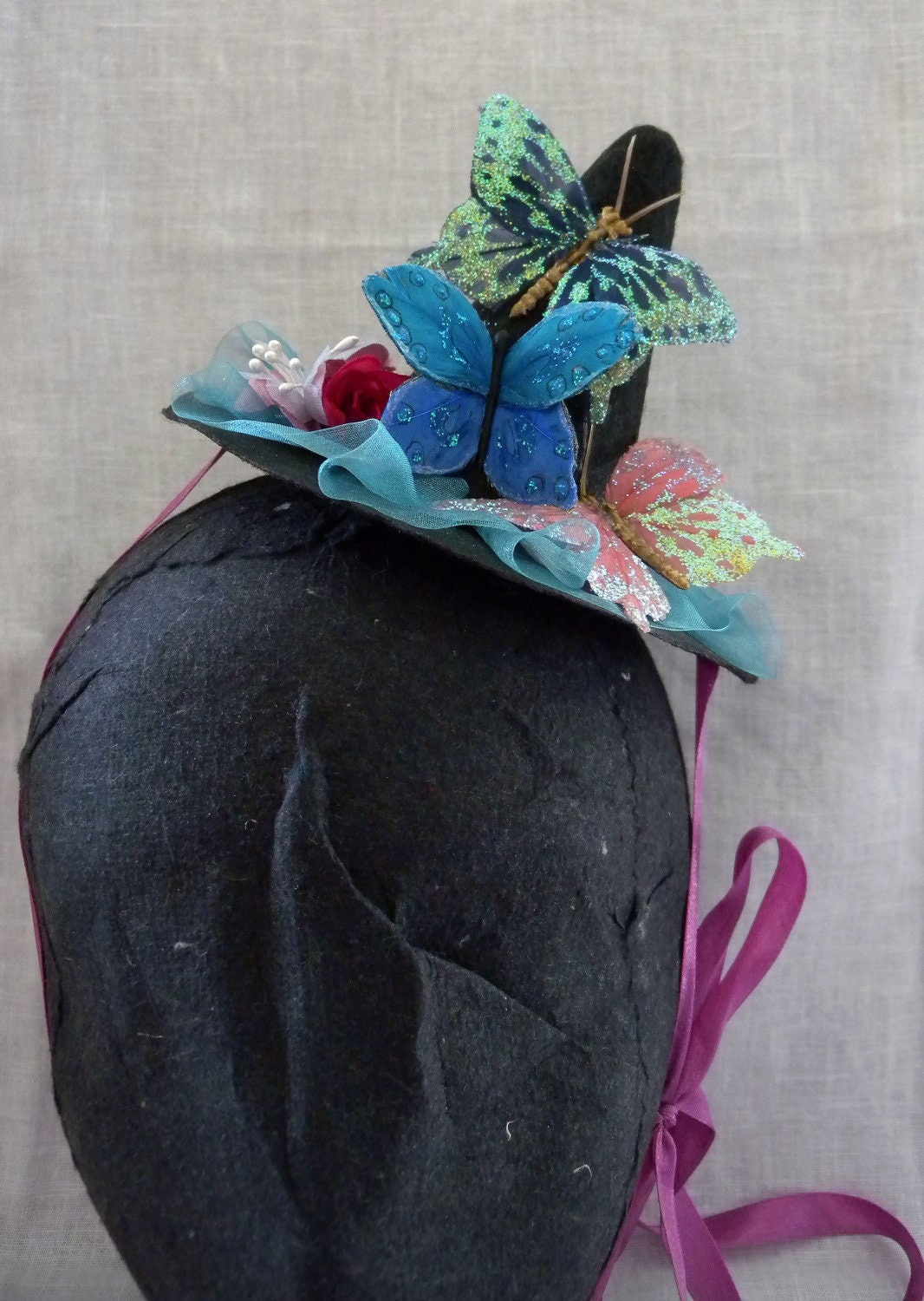Halloween Witch Hat - Flutter-by - Miniature