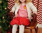 Photography Backdrop - 4.5' x 5.5' WIth Top and Bottom Rod Casings Red Zigzag - IN STOCK
