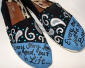 Graduation or Retirement TOMS "Every story has an end, but in life every end is just a new beginning."