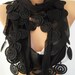 Black Scarf Cotton Scarf Gorgeous Scarf