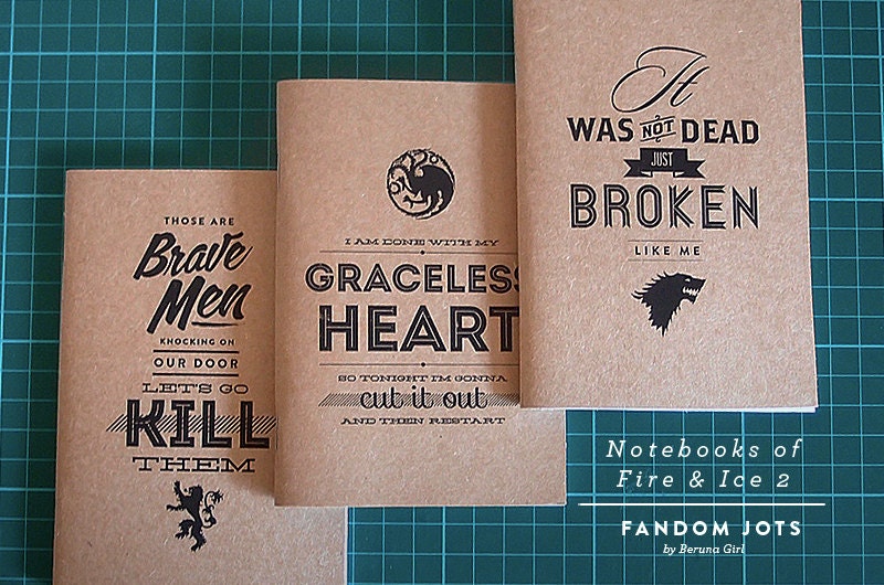 Fandom Jots: Notebooks of Fire And Ice 2