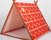 Kimono Red Grand Hearts 'Wonder Tent' (Organic Hemp/Cotton)