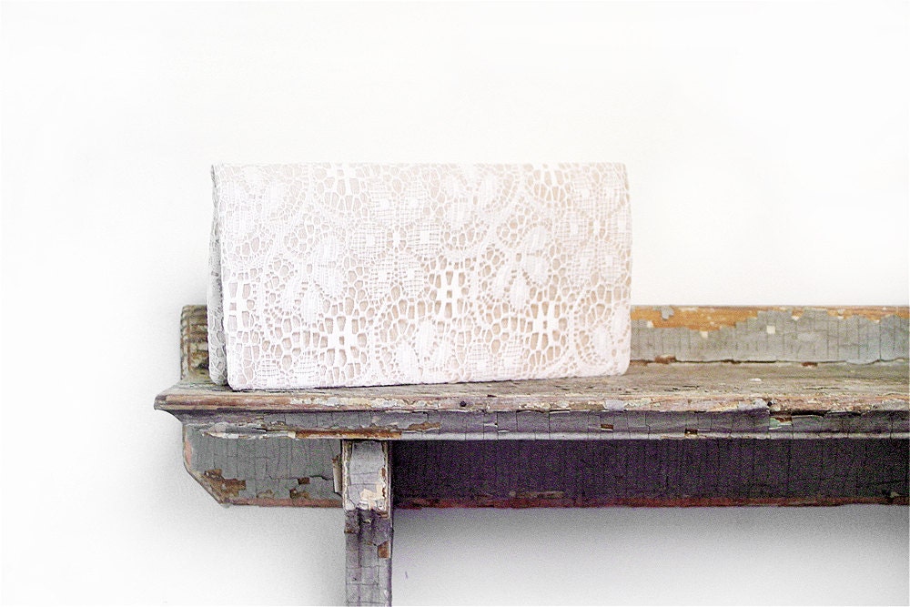 lace wedding clutch, gifts for bridesmaids, vintage inspired clutch
