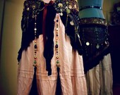 Tribal Horsehair Tassels- Rosaline- Tribal Fusion Hair and Costume Accessories