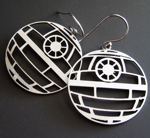Star Wars Death Star Earrings