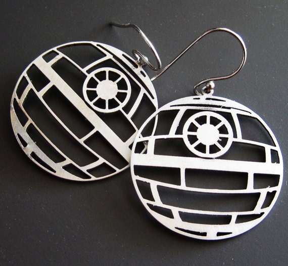 Star Wars Death Star Earrings