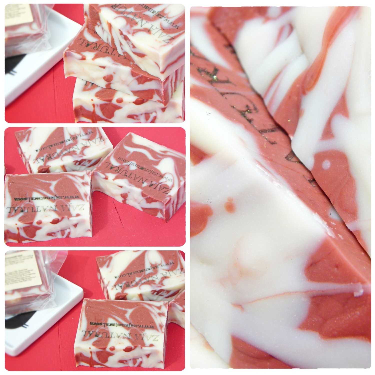 Minty Fresh Peppermint Handmade Soap by ZAJA Natural