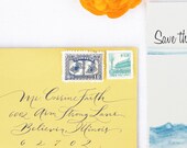 Lucie Lettering for Invitation Addressing